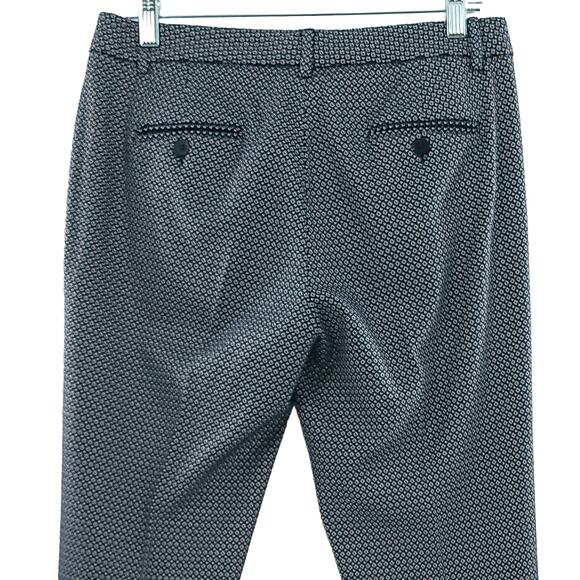 Weekend Max Mara Women's Trousers Ladies Black White Pattern Pants US Size 10 - Picture 6 of 11
